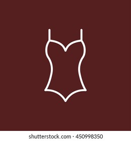 swimsuit line icon