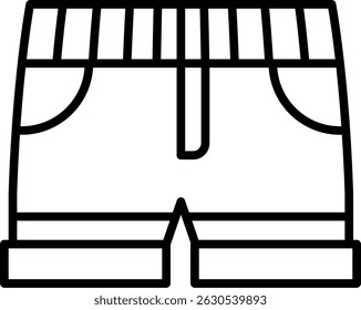 Swimsuit New Creative Icon Design Vector