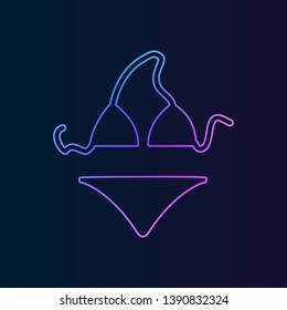 Swimsuit nolan icon. Simple thin line, outline vector of Summer icons for UI and UX, website or mobile application