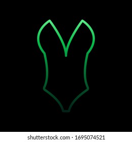 Swimsuit nolan icon. Simple thin line, outline vector of Summer icons for ui and ux, website or mobile application