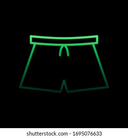 Swimsuit nolan icon. Simple thin line, outline vector of Summer icons for ui and ux, website or mobile application