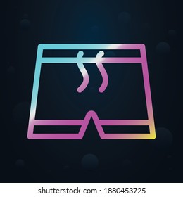Swimsuit nolan icon. Simple thin line, outline vector of seaside icons for ui and ux, website or mobile application