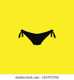 swimsuit underwear icon vector