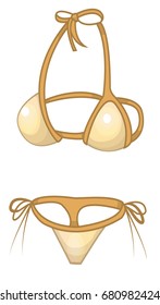 Swimsuit vector