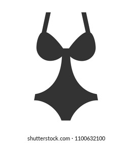 Swimsuit vector icon