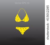 Swimsuit vector illustration
