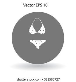 Swimsuit vector illustration