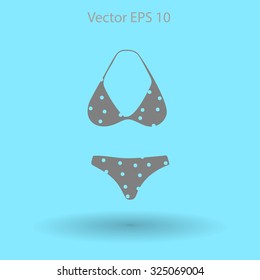 Swimsuit vector illustration