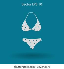 Swimsuit vector illustration