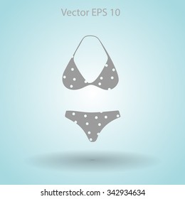 Swimsuit vector illustration