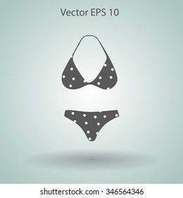 Swimsuit vector illustration