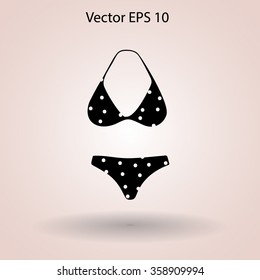 Swimsuit vector illustration