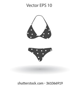 Swimsuit vector illustration