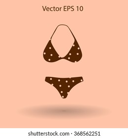 Swimsuit vector illustration