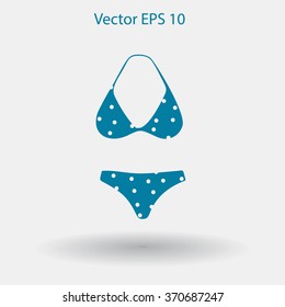 Swimsuit vector illustration