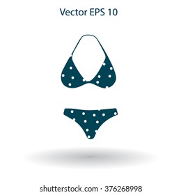 Swimsuit vector illustration