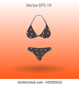 Swimsuit vector illustration