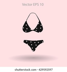 Swimsuit vector illustration