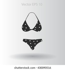 Swimsuit vector illustration