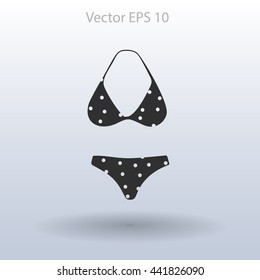 Swimsuit vector illustration