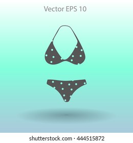 Swimsuit vector illustration