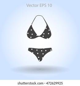Swimsuit vector illustration
