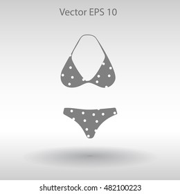 Swimsuit vector illustration