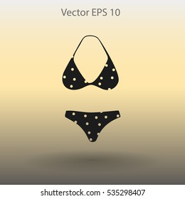 Swimsuit vector illustration
