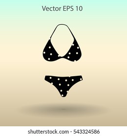 Swimsuit vector illustration