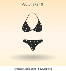 Swimsuit vector illustration