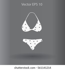 Swimsuit vector illustration