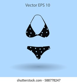 Swimsuit vector illustration