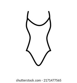 Swimwear Editable Stroke Icon, Pixel Perfect Icon