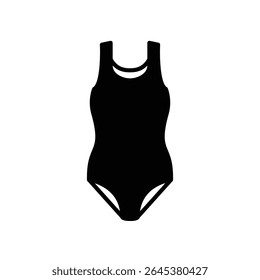 Swimwear icon for women's clothing on the beach