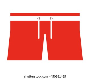 Swimwear isolated icon design, vector illustration  graphic 