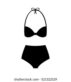 Swimwear vacations isolated icon vector illustration design