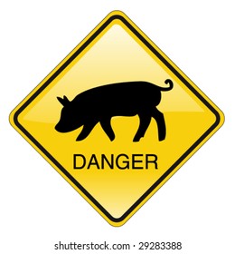 swine flu sign