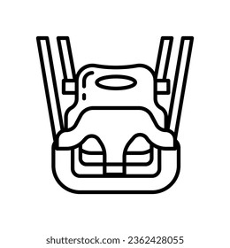 Swing Chair icon in vector. Illustration