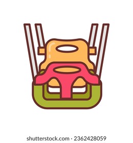 Swing Chair icon in vector. Illustration