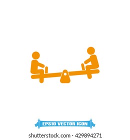 Swing child icon vector illustration