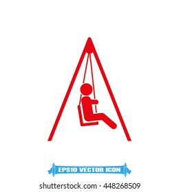 swing child icon vector illustration eps10.