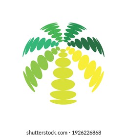 swing circle logo design eps