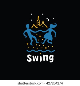 swing dancers
