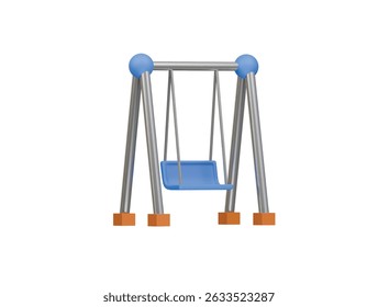 swing icon 3d illustration render


