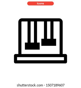 swing icon isolated sign symbol vector illustration - high quality black style vector icons
