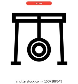 swing icon isolated sign symbol vector illustration - high quality black style vector icons
