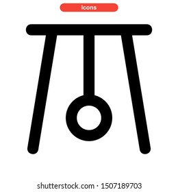 swing icon isolated sign symbol vector illustration - high quality black style vector icons
