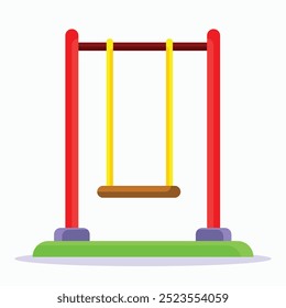 Icono de oscilación. Subtable para colocar en el patio de recreo, la infancia, etc.