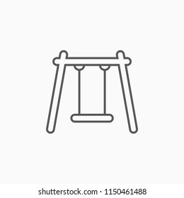 swing icon, swings vector