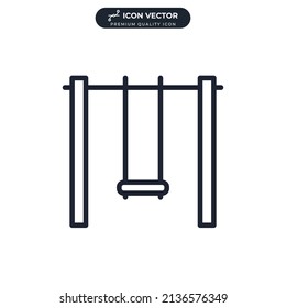 swing icon symbol template for graphic and web design collection logo vector illustration